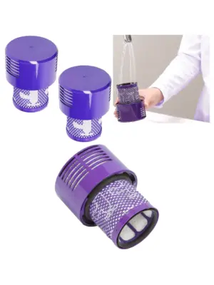 Dyson V10/V12 Cordless Vacuum Replacement Filter - Blue, 2-Pack