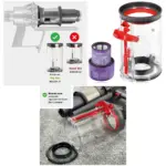 Dyson V10/V12 Vacuum Dust Bin with Washable Filter – Animal Series