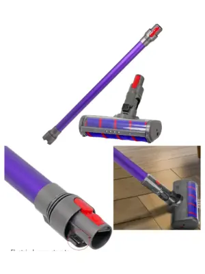 Dyson V11 Hard Floor Turbine Brush + Purple Wand Tube SV14