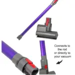 Dyson V11 Mini Motorized Turbine Brush with Purple Wand Tube