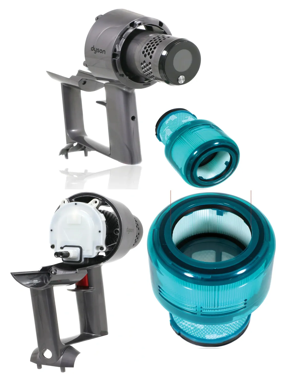 Dyson V11 Motor Body SV14 with LCD & Washable Filter – 970148-01