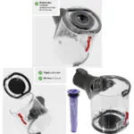 Dyson V6 DC58/DC59 SV03 Animal Vacuum Dust Bin with Filter