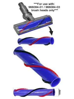 Dyson V6 Replacement Brush Roll 240mm Motorhead Vacuum Brush Bar