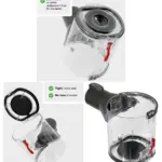 Dyson V6 Replacement Dust Bin for DC58, DC59 & SV03 Animal Vacuums
