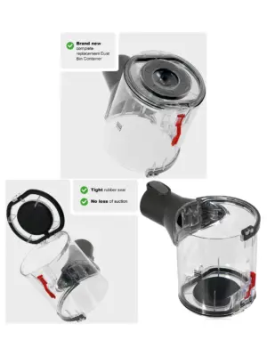 Dyson V6 Replacement Dust Bin for DC58, DC59 & SV03 Animal Vacuums