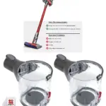 Dyson V6 Replacement Dust Bin with Fresheners – Fits SV06/SV09 Models