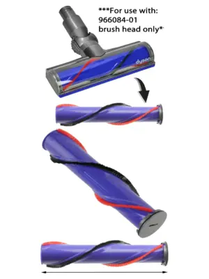 Dyson V6/V7 SV04/SV06/SV09/SV11 240mm Brush Roll for Total Clean