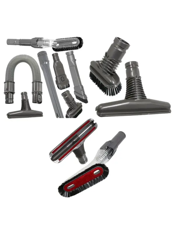 Dyson V6 Vacuum Accessory Kit – Brush, Crevice Tool & Hose