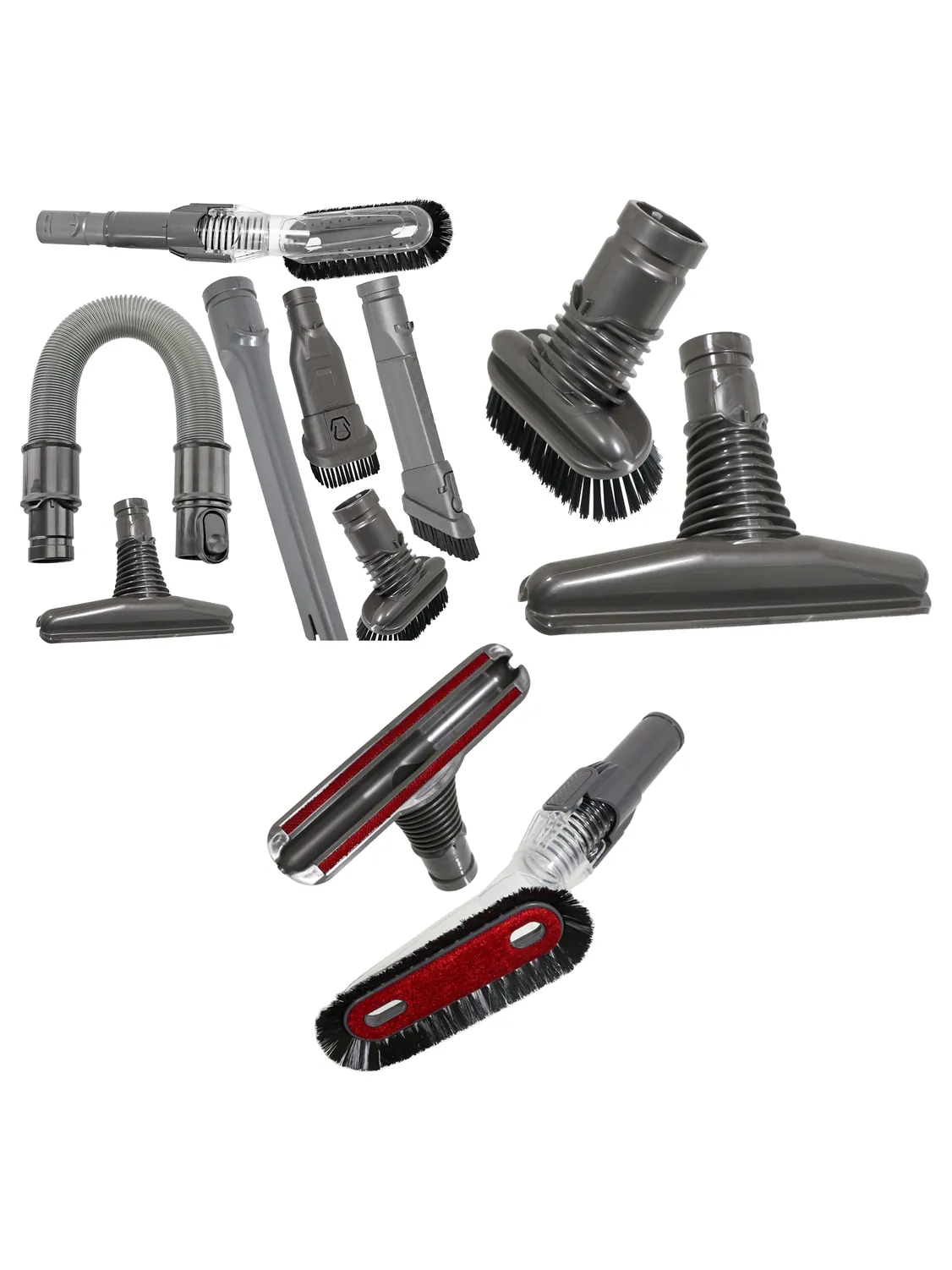 Dyson V6 Vacuum Accessory Kit – Brush, Crevice Tool & Hose