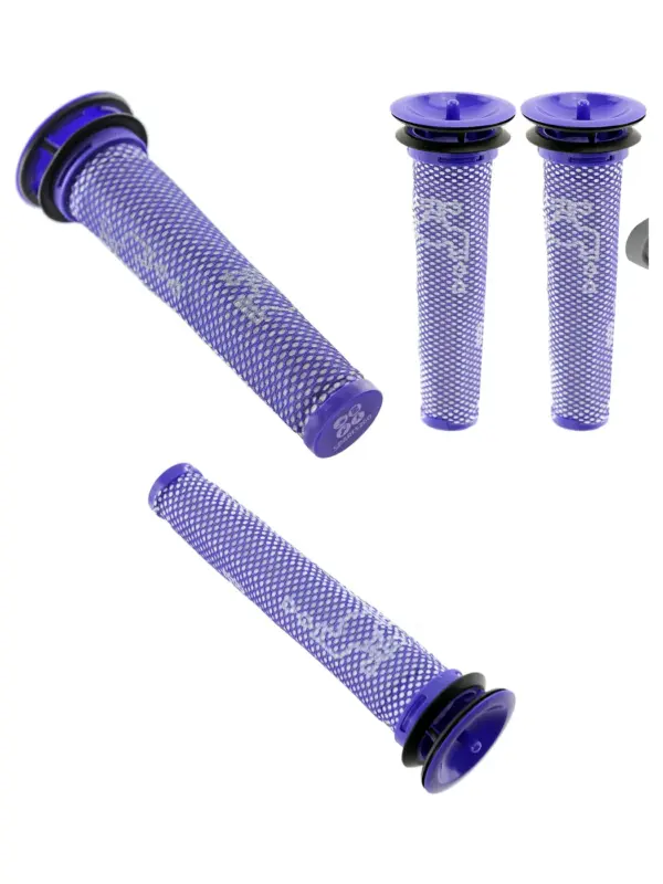 Dyson V7 Replacement Washable Pre-Motor Filter + Trigger Lock – 2 Pack