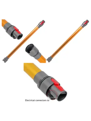 Dyson V7/V11 Replacement Wand Tube - Orange/Yellow/Gold Vacuum
