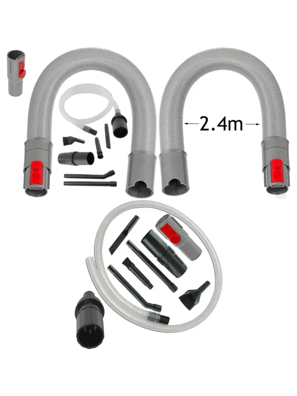 Dyson V7/V8/SV10/SV11 Car Cleaning Kit with Long Quick-Release Hose