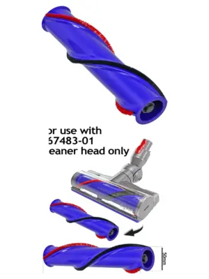 Dyson V8 Animal Brush Roll Replacement 237mm for Cordless Vacuum