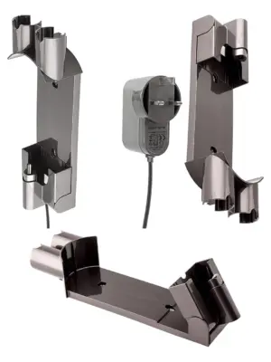 Dyson V8/V10 Cordless Vacuum Wall‑Mount Dock with Charger