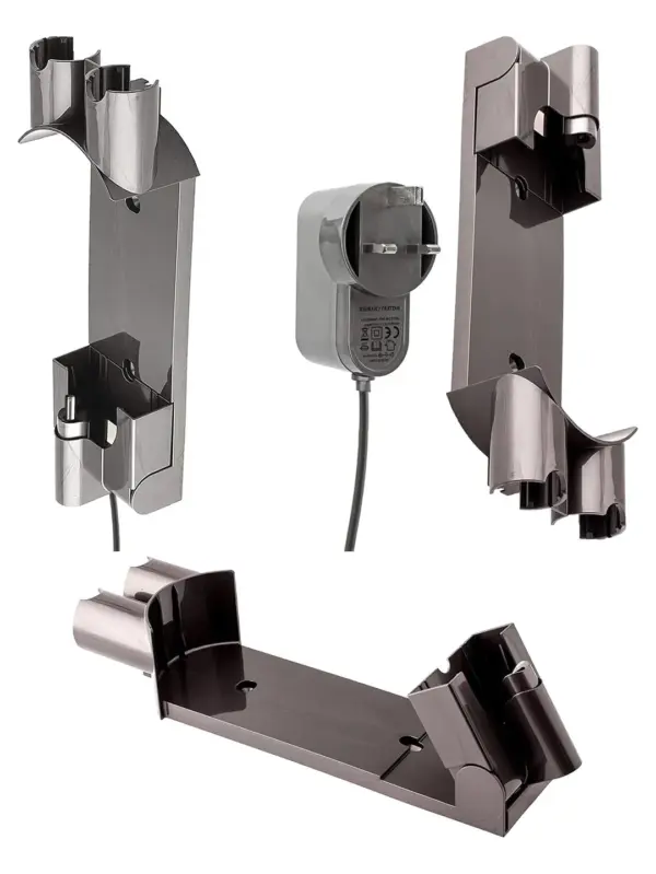 Dyson V8/V10 Cordless Vacuum Wall‑Mount Dock with Charger