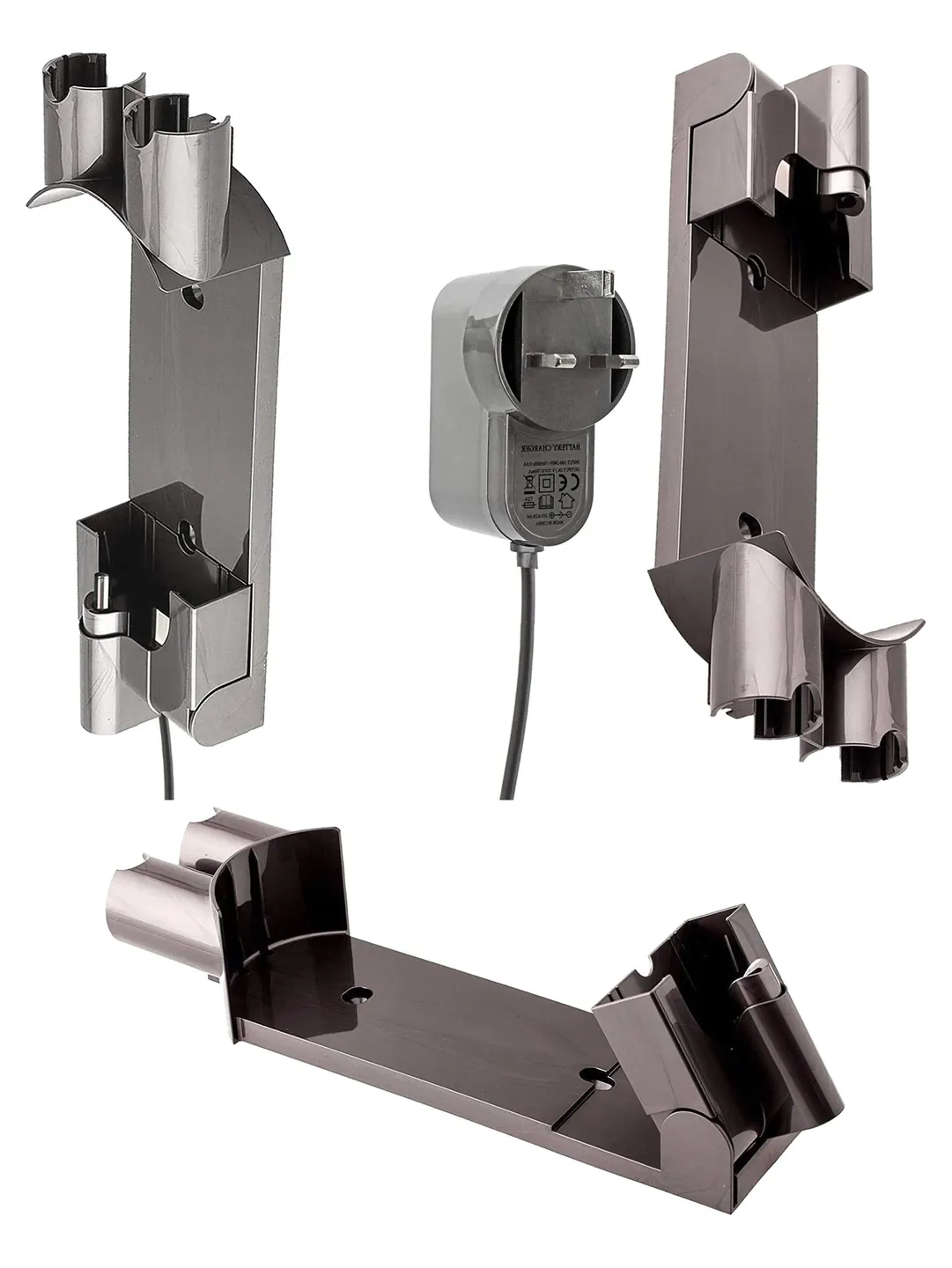 Dyson V8/V10 Cordless Vacuum Wall‑Mount Dock with Charger