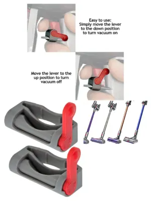 Dyson V8/V10 Trigger Lock Button – Cordless Power Switch