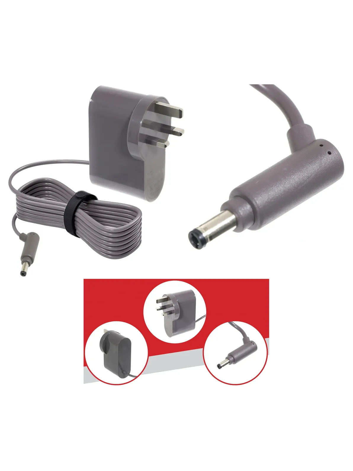 Dyson Vacuum Battery Charger Cable for DC58, DC59, DC61 & DC62