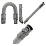 Dyson Vacuum Extension Hose with Crevice & Brush Attachments