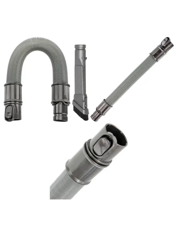 Dyson Vacuum Extension Hose with Crevice & Brush Attachments