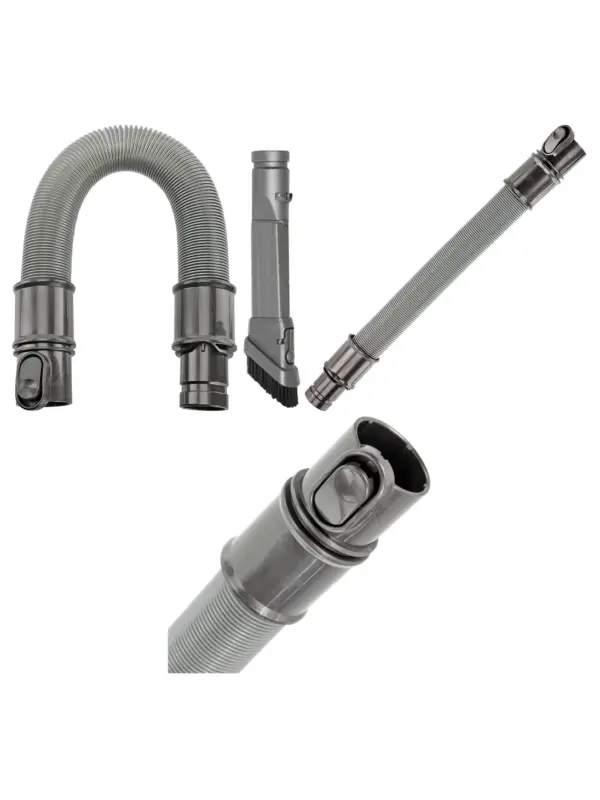 Dyson Vacuum Extension Hose with Crevice & Brush Combo Attachment