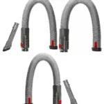 Dyson Vacuum Hose + Dusting Brush & Crevice Tool Accessory Set