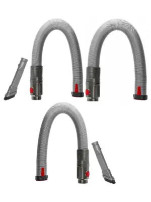 Dyson Vacuum Hose + Dusting Brush & Crevice Tool Accessory Set