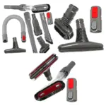 Dyson Vacuum Kit – Brush, Crevice Tool & Hose for V7‑V15 & SV10‑SV11