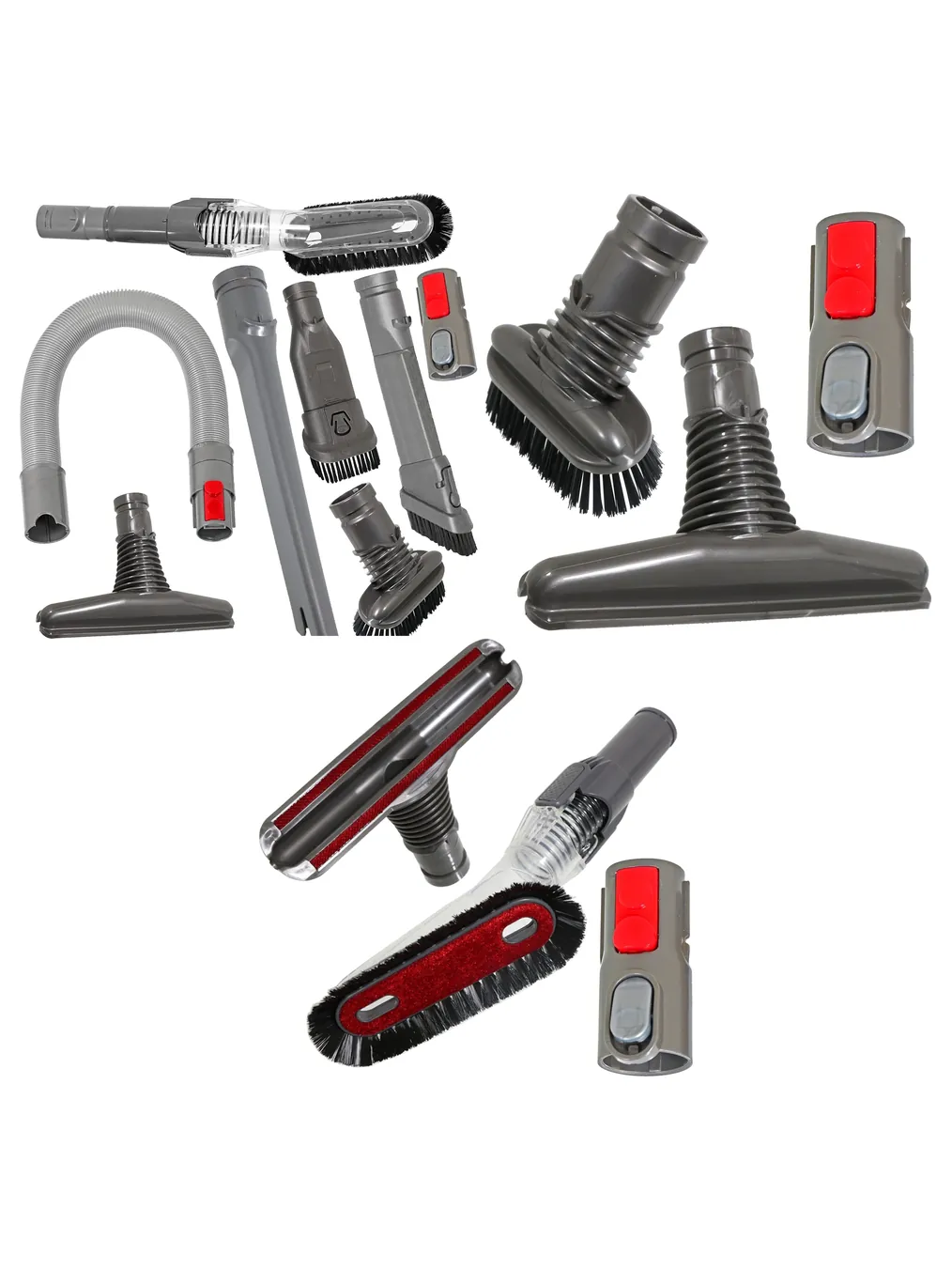 Dyson Vacuum Kit – Brush, Crevice Tool & Hose for V7‑V15 & SV10‑SV11