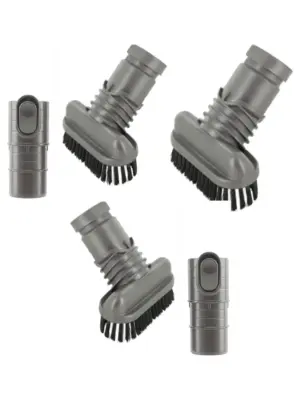 Dyson Vacuum Stubborn Dirt Dusting Brush + Adapter Kit – fits DC16-DC30