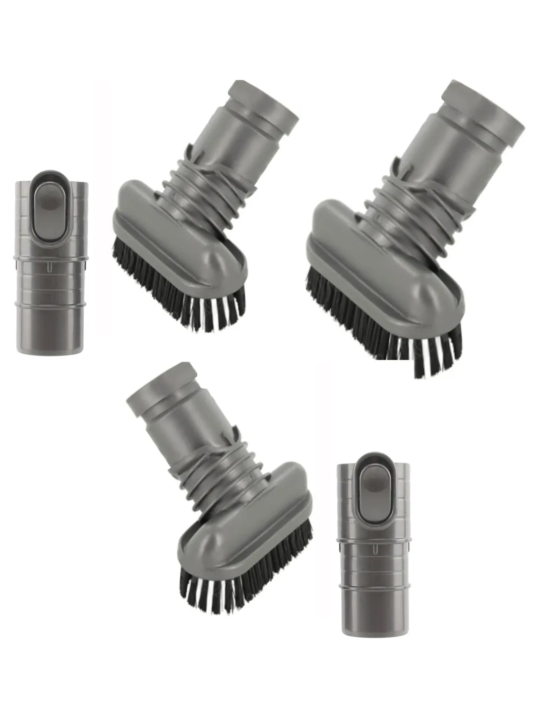 Dyson Vacuum Stubborn Dirt Dusting Brush + Adapter Kit – fits DC16-DC30
