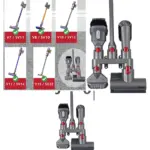 Dyson Vacuum Wall‑Mount Accessory Rack for V7/V8/V10/V11/SV10/SV11