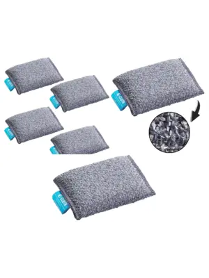 E-Cloth Non‑Scratch Reusable Scrubbing Pads – 4‑Pack