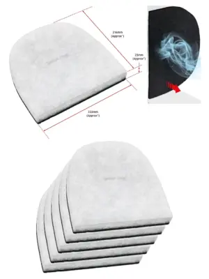Ebac 2000 Series Carbon Filter – Pack of 5 for 2000e/2200e/2400e