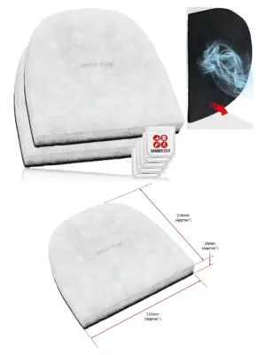 Ebac 2000 Series Dehumidifier Carbon Filter Pack 2 Filters Freshener