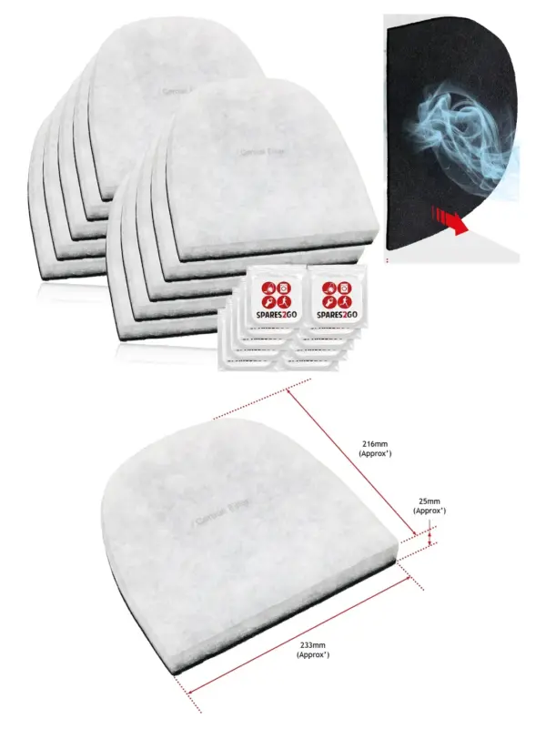 Ebac Dehumidifier Carbon Filter Pack – 10 Filters & Fresheners
