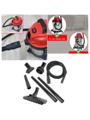 Einhell 2m Vacuum Hose – Fits 20L/12L/30L Wet/Dry Models