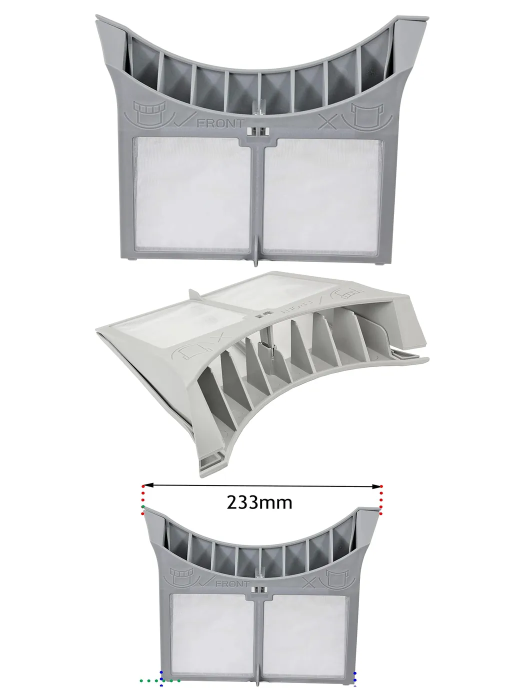 Electra 37 Tumble Dryer Lint Filter – Hinged Screen Replacement