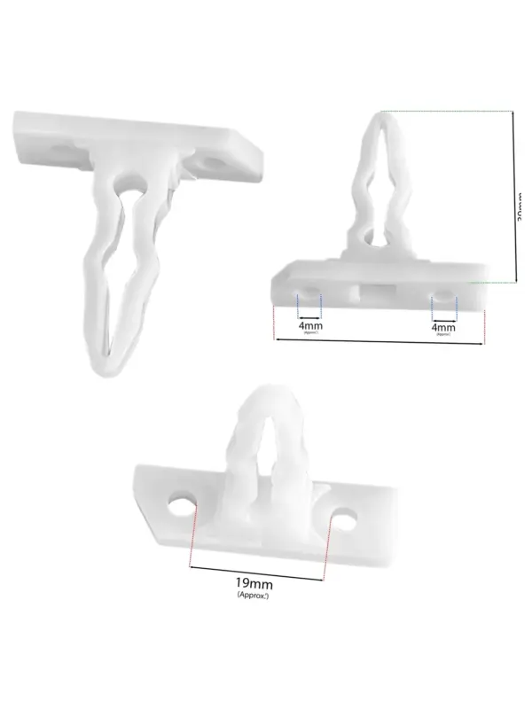 Electriq Dryer Door Pin – Plastic Catch Latch for EIQFSTD7/EIQTD7B
