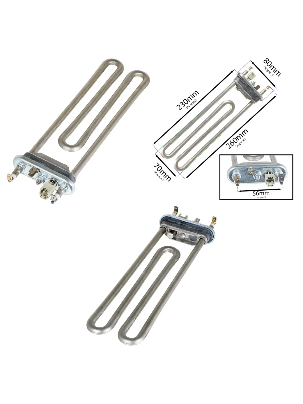Electrolux 1950W Heater Element for EWF10/EWF12/EWT10/EWT11