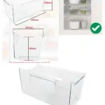 Electrolux Bottom Drawer Freezer Lower Box Part 140184296055
