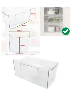 Electrolux Bottom Drawer Freezer Lower Box Part 140184296055