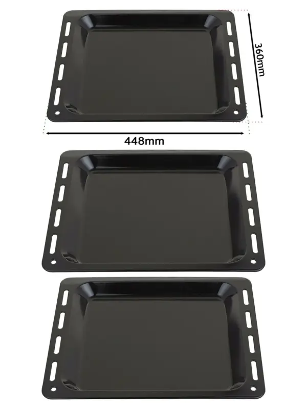 Electrolux Enamel Baking Tray – 448×360×25 mm Oven Pan