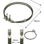 Electrolux Fan Oven 2-Turn Heater Element 1900W 230V