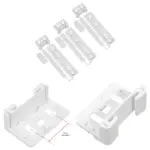Electrolux Fridge Door Plastic Mounting Bracket Slide Kit - 3 Pack