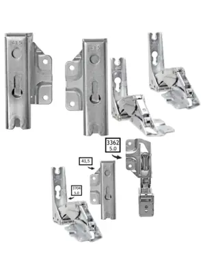 Electrolux Fridge Freezer Door Hinge Pair Left & Right