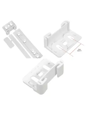 Electrolux Integrated Fridge/Freezer Door Plastic Mounting Bracket Kit
