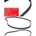 Electrolux Washing Machine Drive Belt – Fits EW1050F/EW1105F/J5