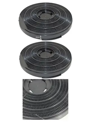 ELICA Charcoal Cooker Hood Carbon Filter – Round Vent 260×50 mm