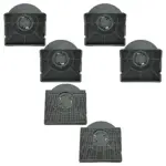 Elica Cooker Hood Fan Charcoal Carbon Odour Filter – 2 Pack